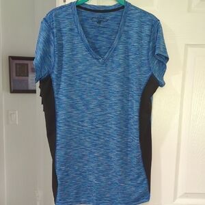 ♥️BUNDLE ITEM♥️ Performance Blue Short Sleeve XLarge Shirt